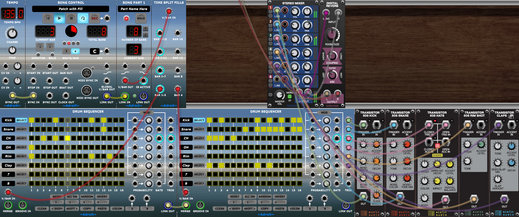 Drum Sequencer Operation Adroit Synthesis